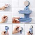 Luxury Double Layer Soap Box Holder Bathroom Shelf Dispenser. 