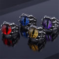 Punk Ring Fashion Ring Jewelry Gifts Personality Demon Claws Ring Male Ring Colorful Ring Demon Claws Ring. 