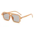 【Hot demand】Retro Double Bridge Women's Sunglasses Fashion Leopard Sun Glasses Trendy Street Wear Shades Men's Shades UV400 Eyewear. 