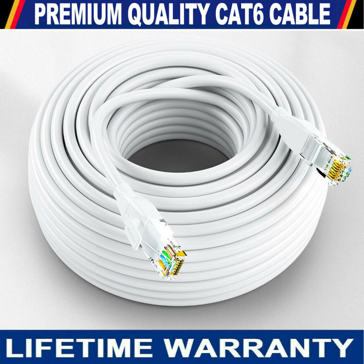 CAT6 RJ45 Ethernet Network High Speed LAN Patch Cable 30M