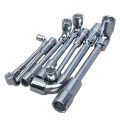 【StyleVoyager】FATCOOL 1Piece Double End Tubular Angled Socket Wrench 8/10/12mm L-shaped CR-V Hex Socket Wrench Hand Tool. 