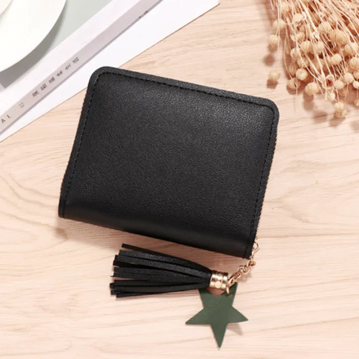Ladies%20Small%20Wallet%20Mini%20Tassel%20Wallet%20Short%20Zipper%20Cute%20Pu%20Leather%20Coin%20Purse%20GJCUTE%20-%20Image%203