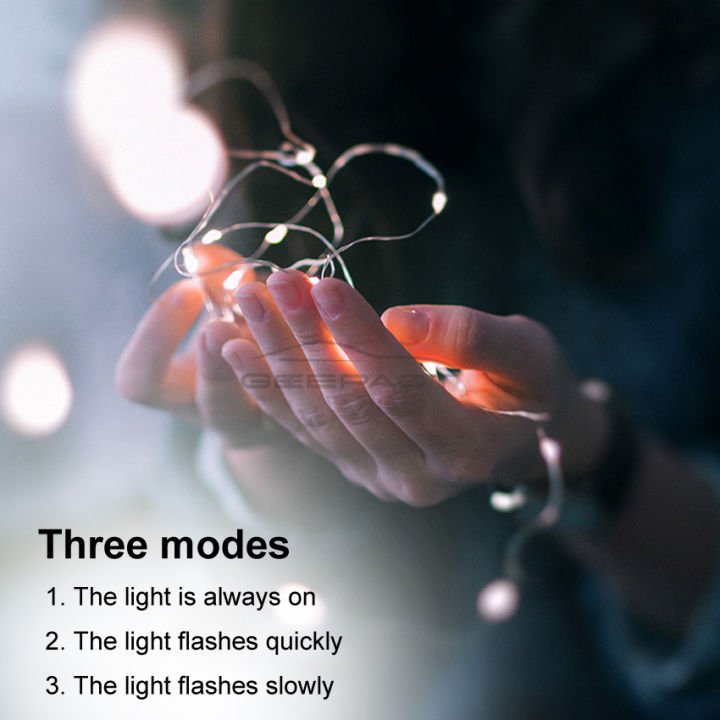 new%20LED%20Strip%20Light%C2%A0String%20Fairy%20Light%20Christmas%20Light%20Decoration%20Wedding%20Light%20Battery%20Operated%20Fairy%20Lights%20Holiday%20Copper%20Wire%20String%20Lights%C2%A0Multi-mode%20Garland%20Party%20String%20Lights%20Warm%20White%201M/50LED%20-%20Image%204