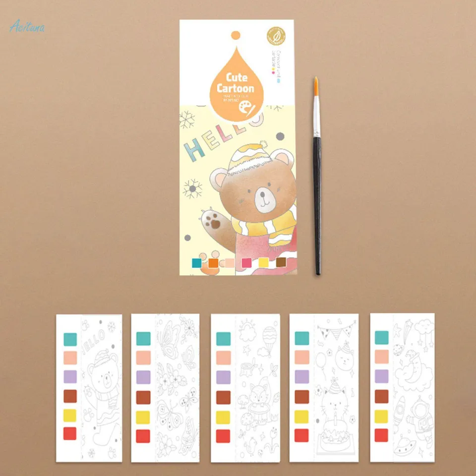 Pocket aquarel schilderen boek