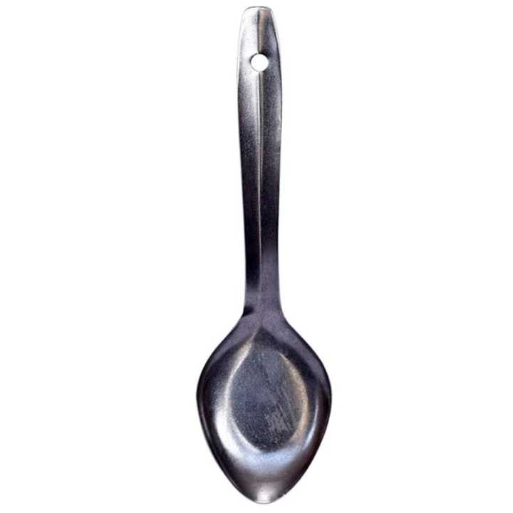 3 Pcs Stainless Steel Donga Curry Spoon Silver (Large No.1 Quality)