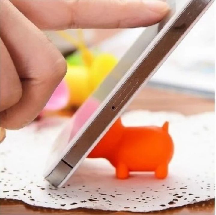 Mobile Phones Holder for iPhone 14 PRO MAX xiaomi Oneplus Cute Pigger Smartphone Stand Phone Accessories Gift Random Color