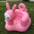 Inflatable Baby Chair Soft Prevent Slip Built in Air Pump Infant Floor Sofa for Sitting Up for Home. 