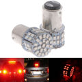 2Pcs Red Light 1157 BAY15D 50 SMD 1206 LED Car Tail Stop Brake Lamp Bulb. 