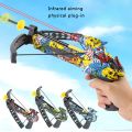Bow And Arrow Shooting Crossbow Model Toy Camouflage Suction Cup Set. 