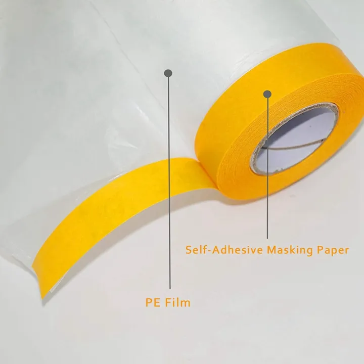 8%20Pcs%20Plastic%20Dust%20Sheets%20Roll%200.55%20x%2020M%20Pre-Taped%20Masking%20Film%20Drop%20Cloths%20for%20Painting%20Bed%20Furniture%20Covering%20-%20Image%208