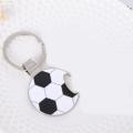 Mini Keychain Football Creative Keyring Pendant with Cute Rotating Soccer Key Chain for Football Lover Fans Men Women Boys Girls. 