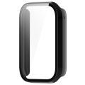 PC + Tempered Glass Film Integrated Watch Protective Case For Xiaomi Mi Band 8 Pro. 