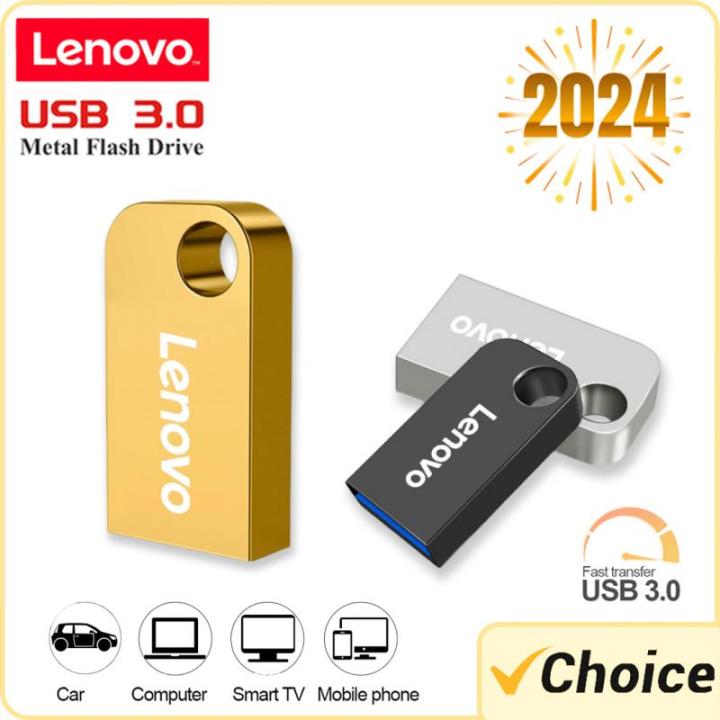 Lenovo 2TB USB Flash Drive 1TB 512GB Memory 256GB 128GB U Stick USB 3.0 High Speed Flash Memory Card Pen Drive For Laptop/PC