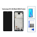LCD With Frame For Samsung Galaxy A72 4G A725F Display Touch Screen Digitizer Assembly Replacement Parts. 