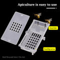 Beekeeping Bees Transparent Queen Cages, Bee Queen Transport Cages, Apiculture Insect Beehive Rearing Prisoner King Cage 10 Pcs. 