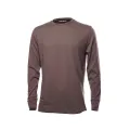 wearever Plum Purple Long Sleeve Crew Neck T-shirt. 