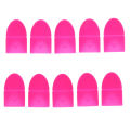10Pcs/set Silicone Nail Art Soak Off Cap Clip UV Gel Polish Remover Wrap Tool DENGYOUZHOU. 