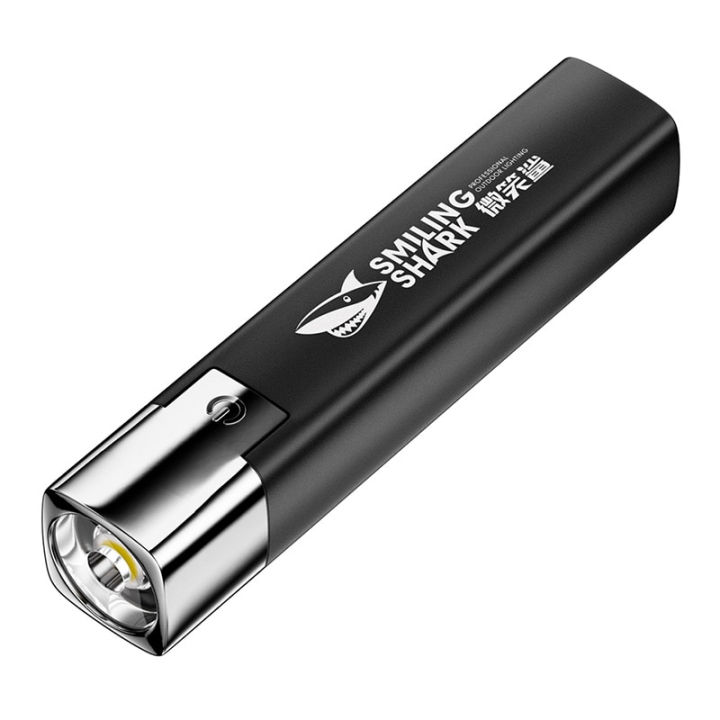 Super%20Bright%20Smile%20Shark%20LED%20Flashlight%20USB%20Rechargeable%2018650%20Battery%20Led%20Torch%20for%20Night%20Riding%20Camping%20Hunting%20Indoor%20Flash%20Light%20Portable%20Strong%20Light%20Long-range%20Small%20Rechargeable%20Lamp%20Power%20Bank%20Multi-Function%20Tent%20Camping%20Torch%20-%20Image%202