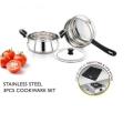 Level 3Pcs Stainless Steel Induction Cookware Set - Ultima. 