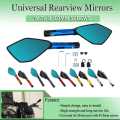 modified side mirrors RIZOMA SIDE MIRROR FOR ANY KIND OF JAPAN AND INDIAN BIKE FULLU ALLOY SIDE MIRROR. 