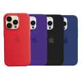High Quality Silicone Back Case for  iPhone 15 Pro Max, 15Pro, 15Plus, 15. 