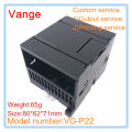 Vange PLC module enclosure 80*62*71mm ABS plastic project box. 