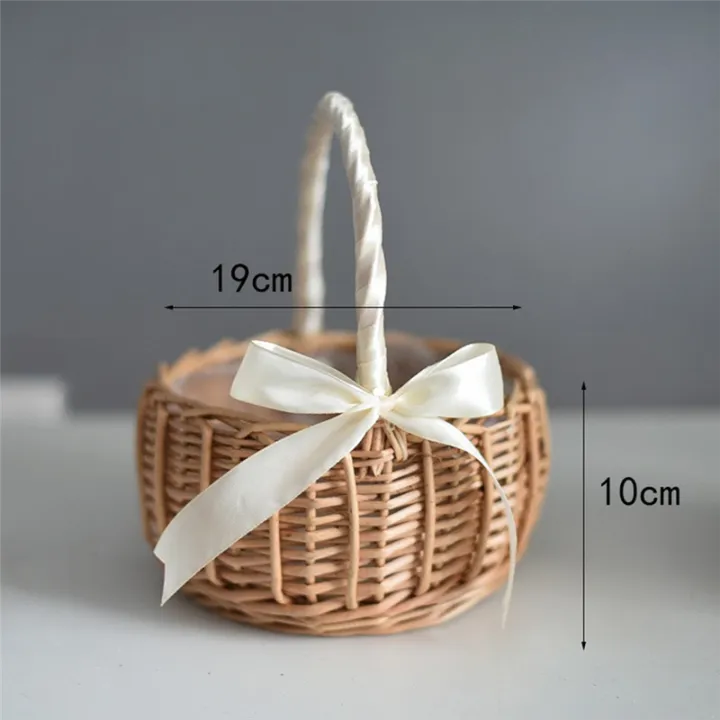 (GGBR)%20Woven%20Flower%20Basket%20Hualanzi%20Wicker%20Basket%20Candy%20Gift%20Basket%2019cm%20-%20Image%204