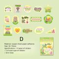 Sweet Blow Series - Sticker Bag Creative Korean Ins Hand Tent Diy Decorative Material Paper. 