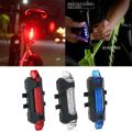 Bicycle Rechargeable Back Light LED Cycle Rear Tail Lamp Cycling Accessories Bicycle Light Cycle Light Bicycles Lights  Bicycle Lamp Road Bike Light Bicycle Accessories Cycle Parts Bicycle Parts. 