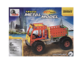 134 PCS Construction Assembling Truck Building Projects Toys For Kids 6 Year Old & Up, Metal & Plastic Building Construction Model Kit, Engineering Building Blocks & Educational Gifts For Kids. 