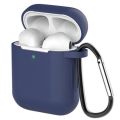 Airpods 1 2 i11 i12 Inpods 12 Case Pouch Silicone Cover with Hook - Soft High Quality Pouch for Earpods 178353785 STYLES-CMB (PVT) LTD. 