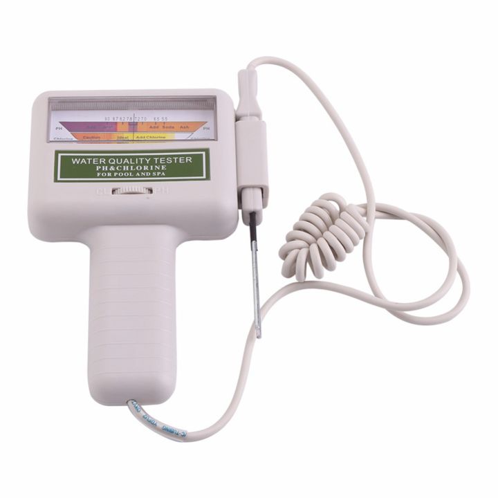 2X Water PH Chlorine Tester Swimming Pool Quality Spa Level Meter Analysis Measurement Monitor Detector Check Test Kit