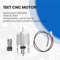 775 Spindle Motor with ER11 Collet & Connection Line, 24V 20000 R/Min,Fit for CNC 3018 Series Carving Machine. 