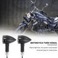 SRIWEN 2Pcs Motorcycle Turn Signal 6Led Indicator Locomotive Universal Turn Signal. 