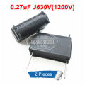 【FOOT SOFA】2pcs/lot Induction Cooker Capacitor 0.24uF 0.27uF 0.3uF 0.33uF 2uF 5uF J275V(400V) J630V(1200V) MKPH SH 275VAC(400VDC) 630VAC(1200VDC). 