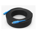 30M FTTH Fiber Optic Drop Optical Cable Cord SC to SC Simplex Singlemode Jumper. 