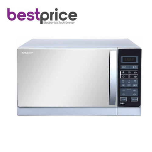 SHARP 20L Digital Panel Microwave Oven Silver -  R20MT(S)