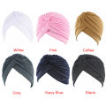 Fashion Men Women Stretchable Soft Indian Style Turban Hat Head Wrap Band Cap. 