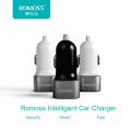 Romoss AM12 Dual USB Quick Charging 5V 2.1A Intelligent Car Charger. 