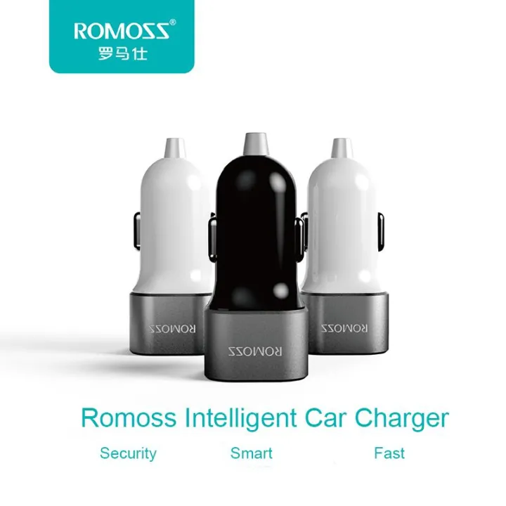 Romoss%20AM12%20Dual%20USB%20Quick%20Charging%205V%202.1A%20Intelligent%20Car%20Charger%20-%20Image%209