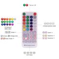 Sp511e music led controller for ws2812b WS2811 addressable pixel RGB LED strip dual output smart voice control. 