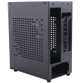 2X A07 Mini ITX Computer Case Chassis HTPC Host Case USB3.0 ITX Enclosure with Graphics Card Extension Cable(A). 