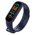 (New) M6 Smart bracelet watches men women Smart Watch heart rate fitness tracking waterproof sports band for Apple Xiaomi Android kids. 