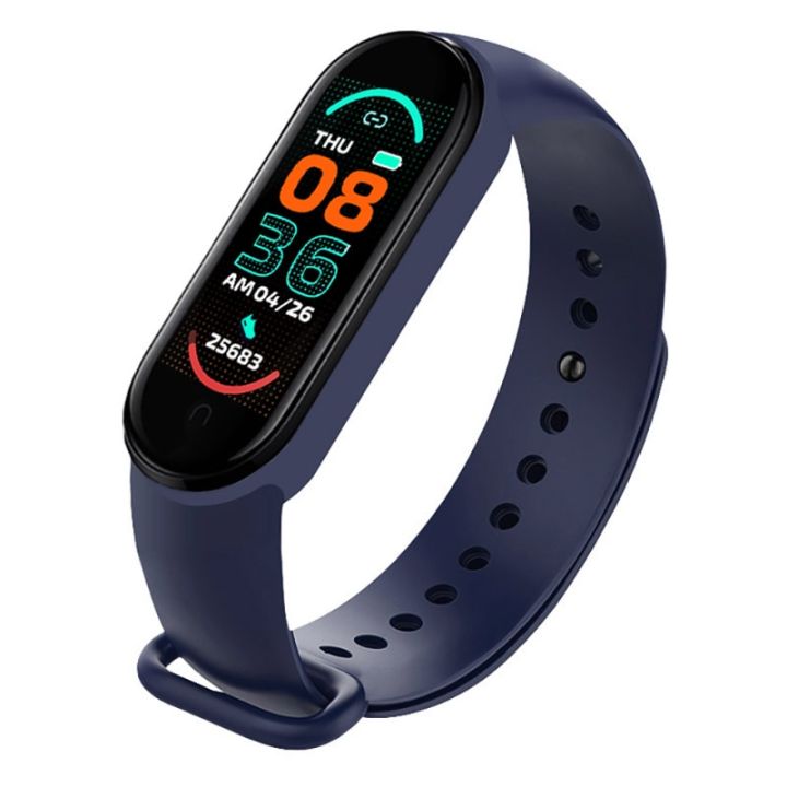 (New) M6 Smart bracelet watches men women Smart Watch heart rate fitness tracking waterproof sports band for Apple Xiaomi Android kids