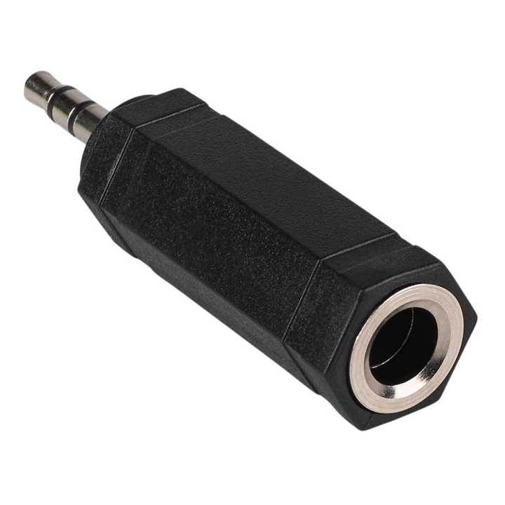 1/4" Stereo Jack To 3.5mm Stereo Plug Adapter