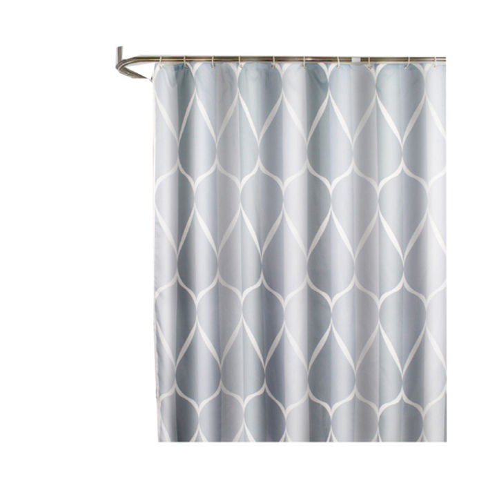 Waterproof%20Shower%20Curtains%20Set%20With%2012%20Hooks%20Thickened%20Washable%20Quick-drying%20Bath%20Curtains%20For%20Bathroom%20(180%20X%20180cm)%20-%20Image%2010