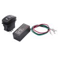 12V Universal 3-Wire Flash Controller W/Turn Signal Switch LED Light Flasher Blinker Relay for Boat Trucks Car ATV UTV. 