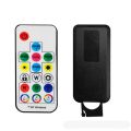 Home Addressable Music Led Controller 17Keys DC5-24V RGB Led Strip Light DC/USB 3Pin Mini RF Remote Controller for WS2812B WS2811 5050. 