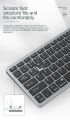 Three-mode Wireless Keyboard and Mouse Combo BT3.0 BT5.0 2.4GHz Rechargeable Keyboard Mouse Set for Mac iPad Windows PC Android. 