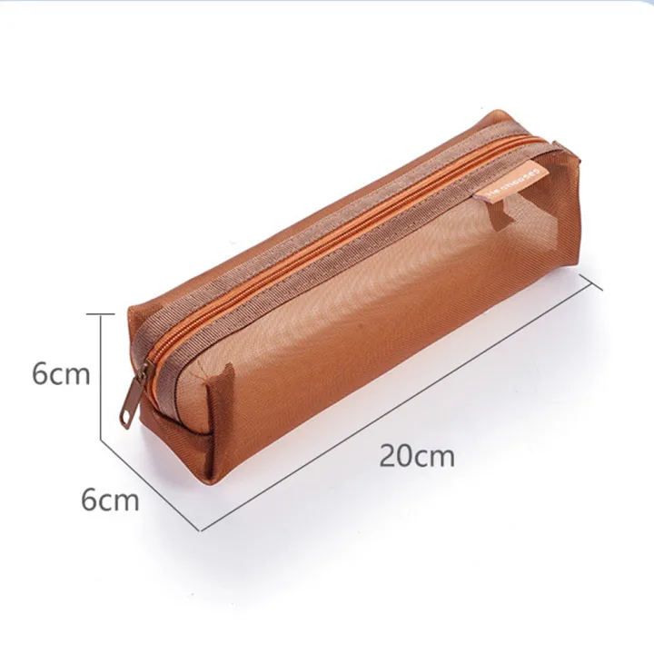 Key%20Pencil%20case%20Organizer%20Earphone%20Large%20capacity%20Nylon%20mesh%20Square%20Lipstick%20Pen%20bag%20for%20School%20Office%20Travel%20Students%20Stationery%20-%20Image%204